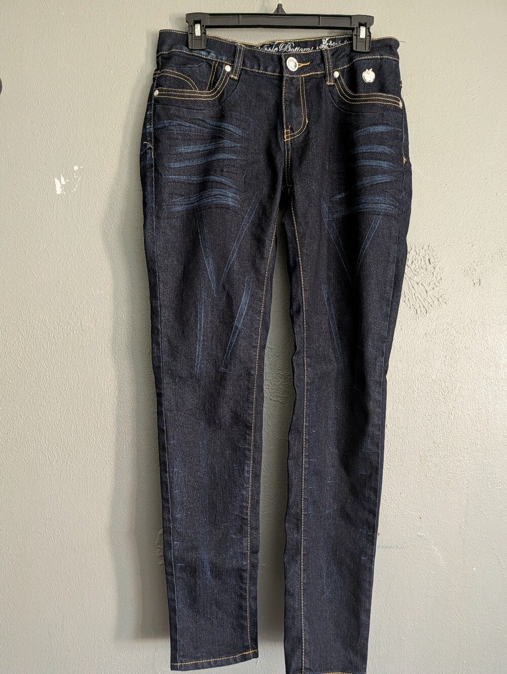 Apple Bottom Dark Indigo Slim Woman Jeans